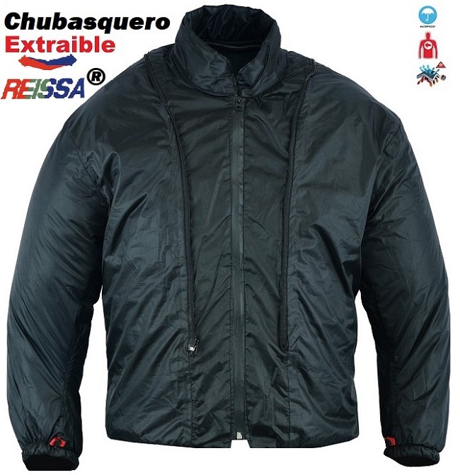 DE MOTO PERFORADA DE VERANO CON FORRO IMERMEABLE EXTRAIBLE Y PROTECTORES C.E. UNISEX