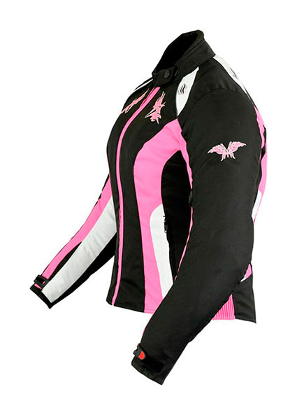CHAQUETA DE CORDURA CON PROTECCIONES C.E. PARA CHICAS CHAQUETA DE CORDURA CON PROTECCIONES C.E. PARA CHICAS
