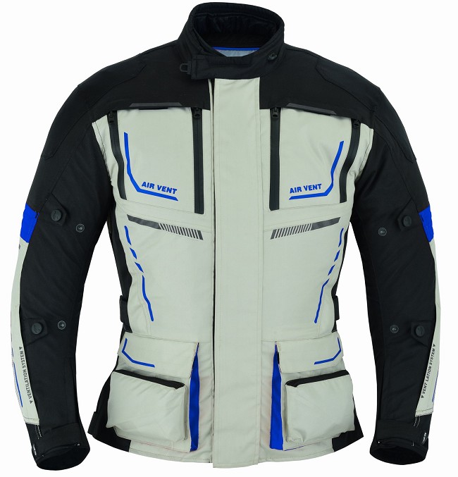 CHAQUETA DE MOTO CUATRO ESTACIONES ( 4SEASON ) TRICAPA TIPO 3/4 