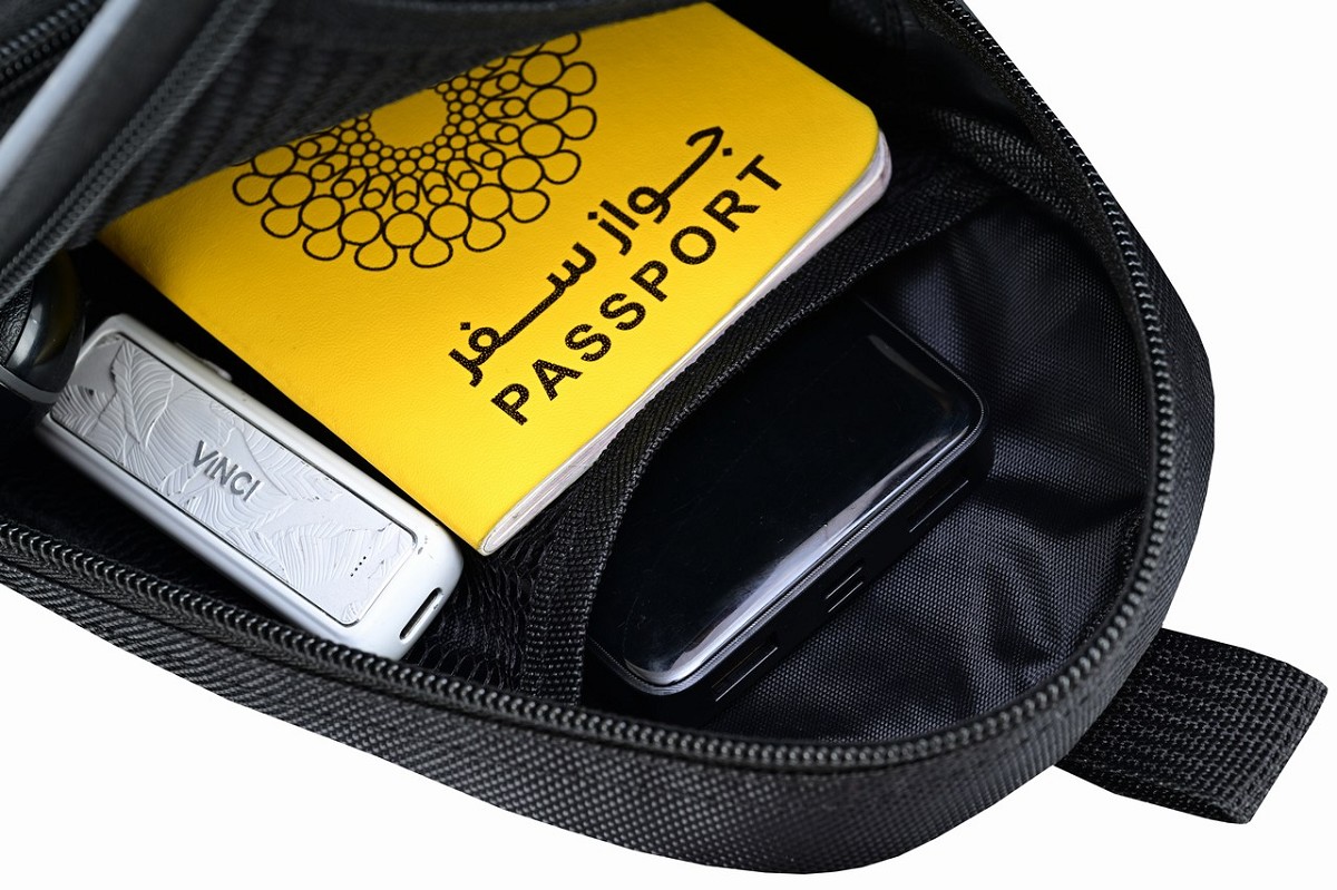 Bolsa de pierna, pernera Legpack con 1,5 litros de capacidad