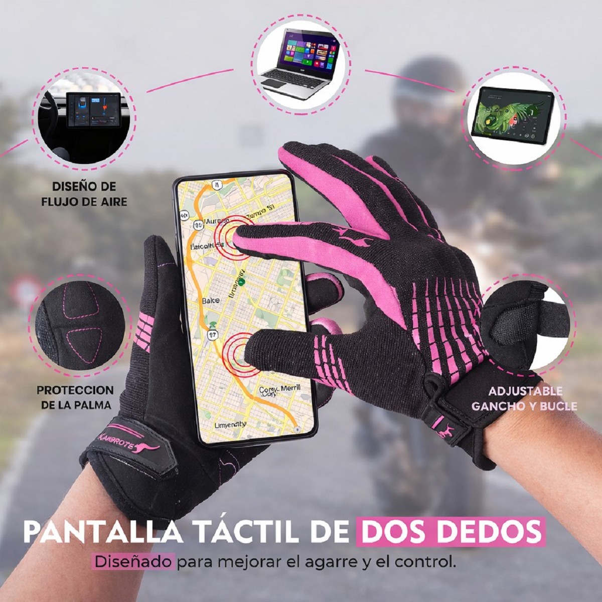 GUANTES DE MOTO LIGEROS CONFECCIONADOS EN TEJIDO ELASTICO, TRANSPIRABLE Y RESISTENTE CON PROTECCIONES PARA VERANO GUANTES DE MOTO LIGEROS CONFECCIONADOS EN TEJIDO ELASTICO, TRANSPIRABLE Y RESISTENTE CON PROTECCIONES PARA VERANO