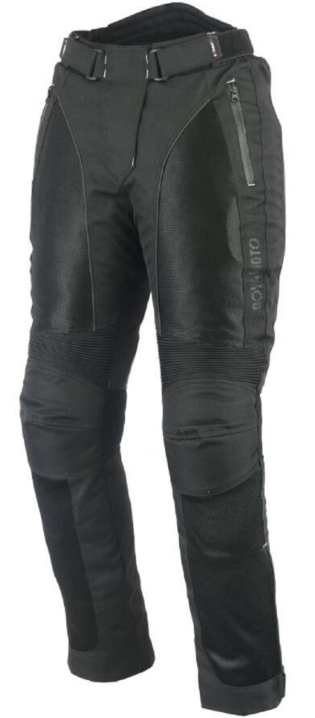 PANTALÓN DE MOTO PERFORADO DE VERANO EN CORDURA Y MALLA PARA MUJER