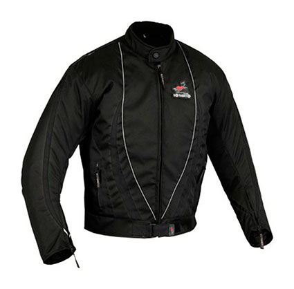 CHAQUETA DE CORDURA PARA MOTO ECONOMICA, IMPERMEABLE Y PROTECCIONES C.E.