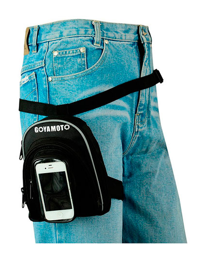 PIERNERA DE CORDURA CON BOLSILLO DE SMART PHONE