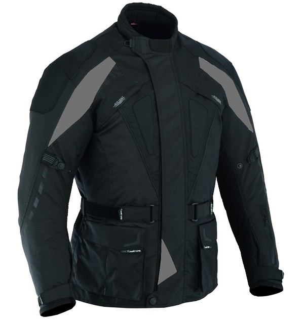 CHAQUETA DE MOTO EN CORDURA IMPERMEABLE 100% CON PROTECCIONES C.E, 3/4 UNISEX