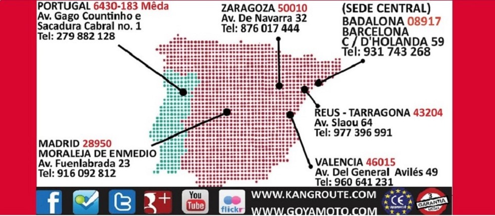 KANGROUTE GOYAMOTO TIENDAS ESPAÑA