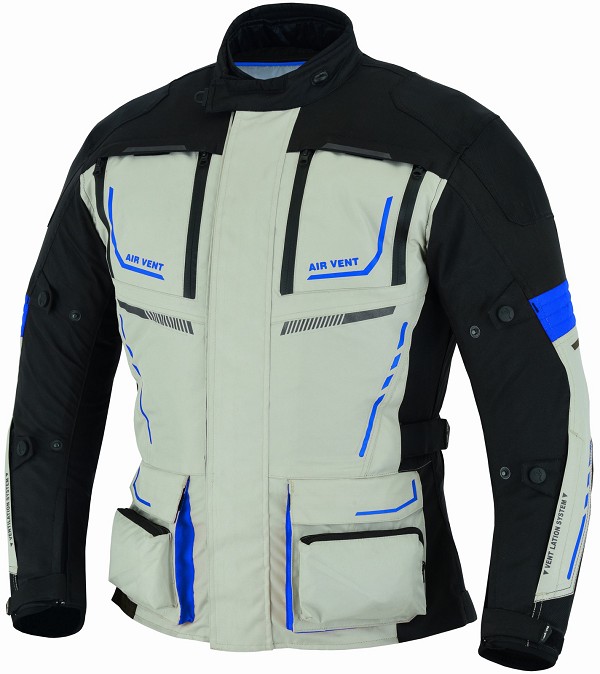 CHAQUETA DE MOTO CUATRO ESTACIONES ( 4SEASON ) TRICAPA TIPO 3/4 