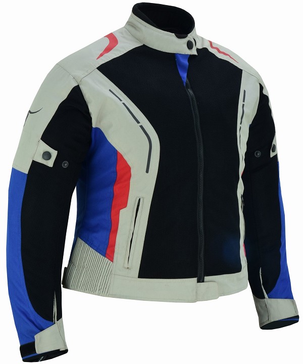 CHAQUETA DE MOTO PARA CHICAS CON PROTECCIONES C.E. Y FORRO IMPERMEABLE EXTRAIBLE