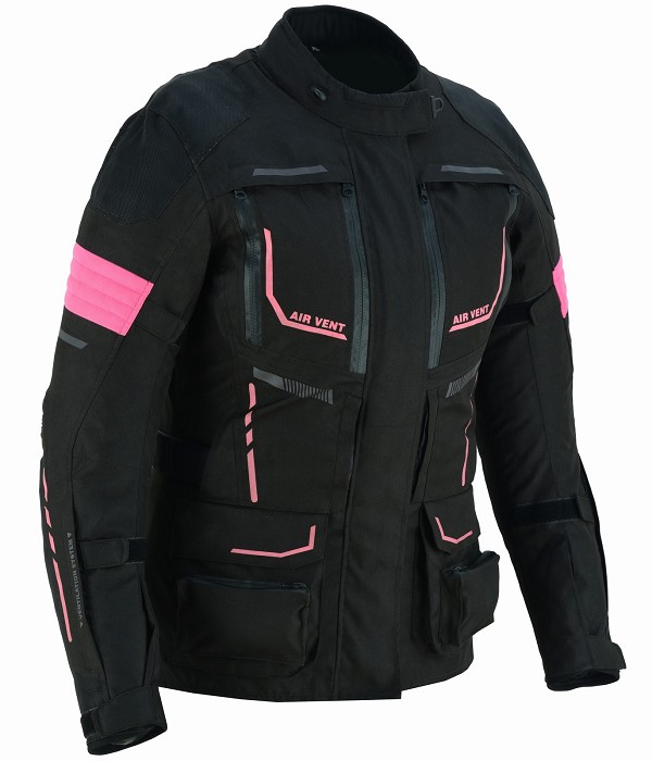 CHAQUETA DE MOTO MUJER CUATRO ESTACIONES 4SEASON TRICAPA TOURING 3 4
