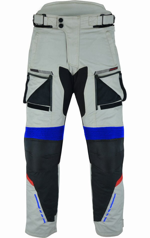 PANTALON DE MOTO CUATRO ESTACIONES ( 4SEASON ), TRICAPA IMPERMEABLE TRANSPIRABLE