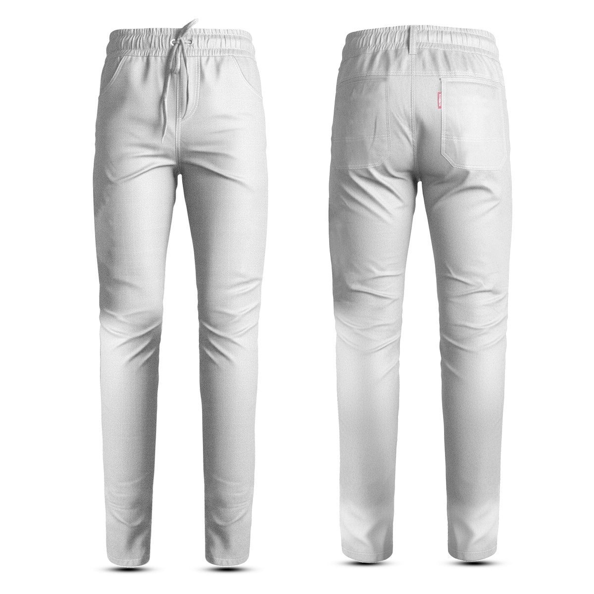 PANTAL&Oacute;N CH&Aacute;NDAL DE MOTO UNISEX, EL&Aacute;STICO, 100% FORRADO EN KEVLAR&reg; Y CON PROTECCIONES GEL CE NIVEL 2.
