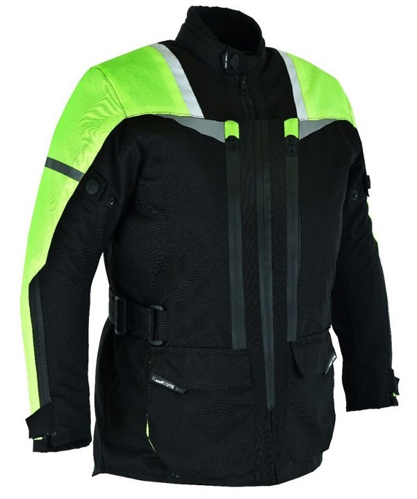 MOTORCYCLE CORDURA JACKET WITH PROTECTION CE 3/4 FOR CHILDRENS