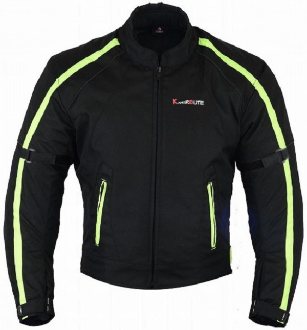 BLOUSON DE MOTO CORDURA AVEC PROTECTIONS C.E. ET IMPERMÉABLE