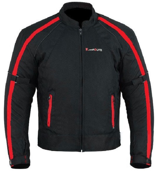 CHAQUETA DE MOTO EN CORDURA, 100% IMPERMEABLE CON PROTECCIONES C.E. UNISEX