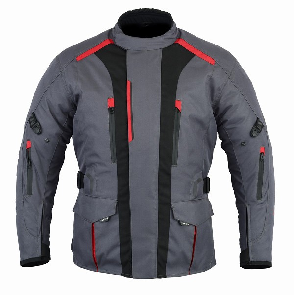 CHAQUETA DE CORDURA IMPERMEABLE PARA MOTORISTAS TIPO 3/4 UNISEX