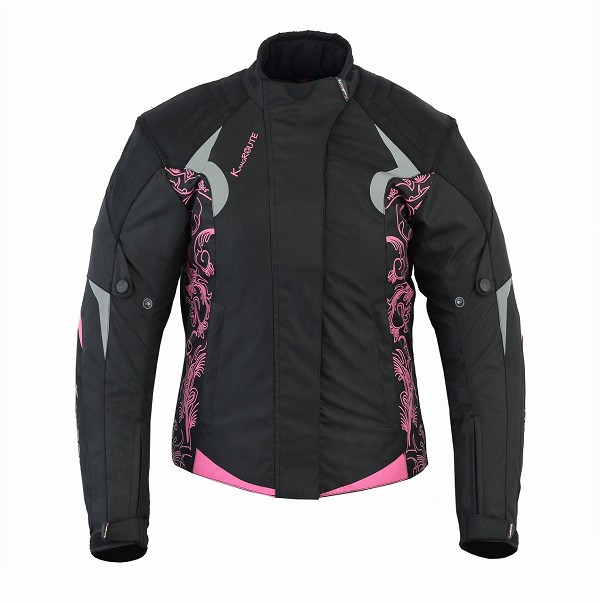 GUANTES CORDURA Y PIEL INVIERNO MUJER ROSA LS19567 