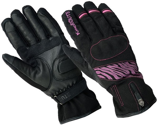 GUANTES PARA CHICAS DE INVIERNO, IMPERMEABLES CON PROTECCIONES