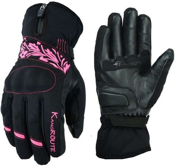 GUANTES DE MOTO PARA CHICAS DE INVIERNO, TÉRMICOS Y IMPERMEABLES