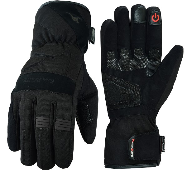 GUANTES DE INVIERNO URBANOS DE MOTO IMPERMEABLES CON PROTECCIONES