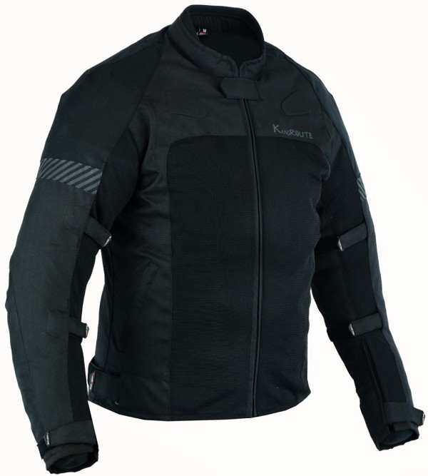 CHAQUETA PERFORADA DE VERANO CON FORRO IMPERMEABLE Y DESMONTABLE