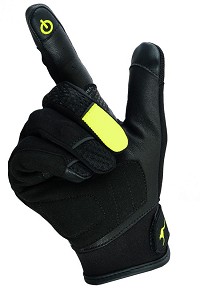 GUANTES DE MOTO EN PIEL Y MALLA PARA VERANO CON PROTECCIONES
