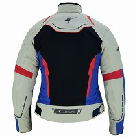 CHAQUETA DE MOTO PARA CHICAS CON PROTECCIONES C.E. Y FORRO IMPERMEABLE EXTRAIBLE