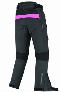 PANTALON DE MOTO MUJER CUATRO ESTACIONES 4SEASON, TRICAPA IMPERMEABLE Y TRANSPIRABLE