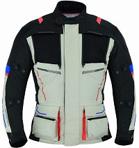 CHAQUETA DE MOTO CUATRO ESTACIONES ( 4SEASON ) TRICAPA TIPO 3/4 