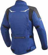 CHAQUETA MUJER 3/4 DE MOTO EN TEXTIL 100% IMPERMEABLE, TRANSPIRABLE, TÉRMICO Y PROTECCIONES C.E.