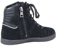 ZAPATILLAS MOTO EN PIEL, ESTILO STREETWEAR PARA MUJER PROTECCIONES Y HOMOLOGACIÓN CE - EPI