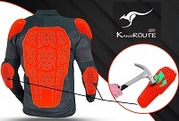 PROTECTORES DE CODOS O RODILLAS DE GEL, FLEXIBLES Y VENTILADOS CON CERTIFICAIÓN CE (NIVEL: 2  CE, EN1621-2)