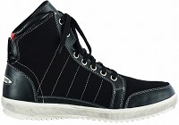 ZAPATILLAS MOTO STREET EN PIEL CON PROTECCIONES TIPO BAMBAS IMPERMEABLES