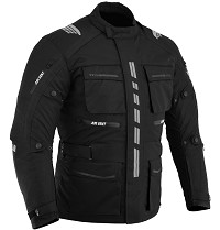 CHAQUETA DE MOTO EN CORDURA 3/4 UNISEX, 100% IMPERMEABLE Y TRANSPIRABLE