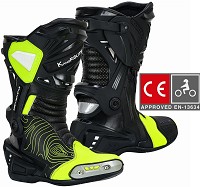 BOTAS DE MOTO DEPORTIVAS DE ALTOS NIVELES DE COMPETICIÓN MOTOGP Y SBK CE-CAT II Y EPI EN:13634 APROBADAS