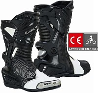 BOTAS DE MOTO DEPORTIVAS DE ALTOS NIVELES DE COMPETICIÓN MOTOGP Y SBK CE-CAT II Y EPI EN:13634 APROBADAS