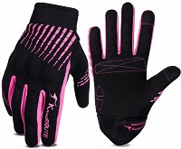 GUANTES DE MOTO LIGEROS CONFECCIONADOS EN TEJIDO ELASTICO, TRANSPIRABLE Y RESISTENTE CON PROTECCIONES PARA VERANO