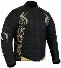 CHAQUETA DE CORDURA PARA CHICAS CON DIBUJO ESTILO TATTOO